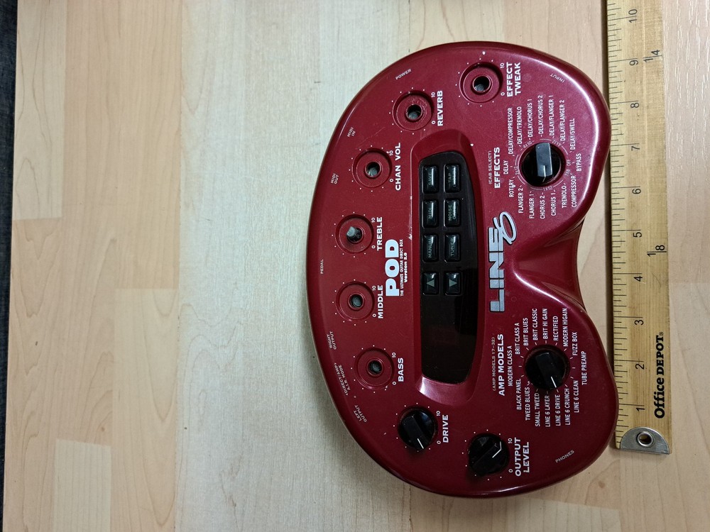 Line 6 POD Guitar Multi Effects, FOR PARTS