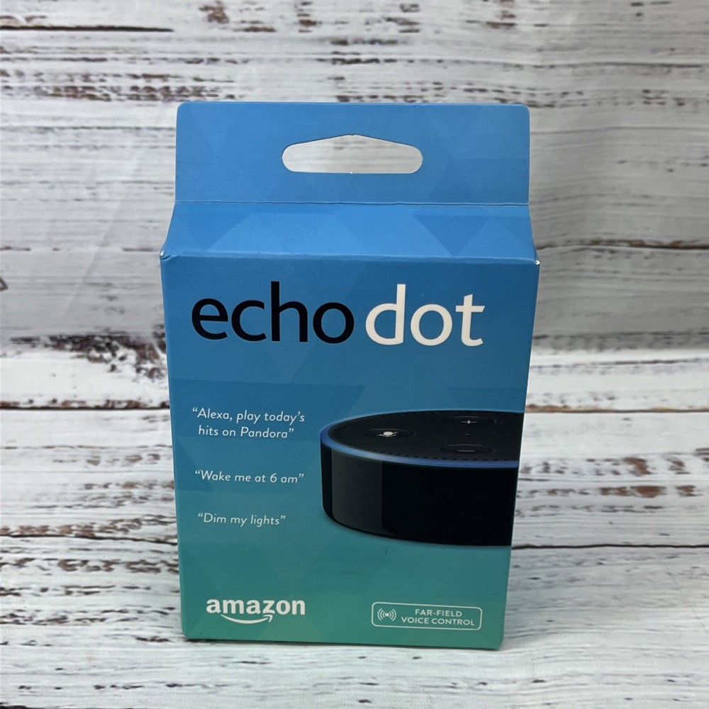 Amazon Echo Dot (2nd Generation) Smart Speaker w/ Alexa - Black - New Sealed