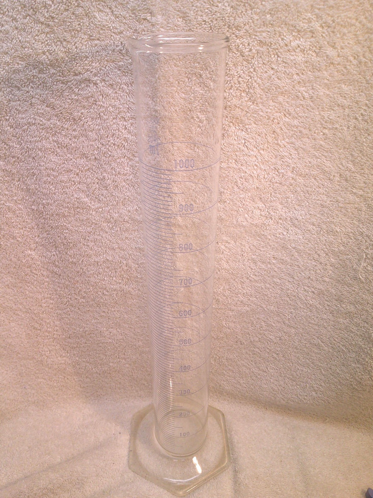 Exax 1000mL Graduated Cylinder