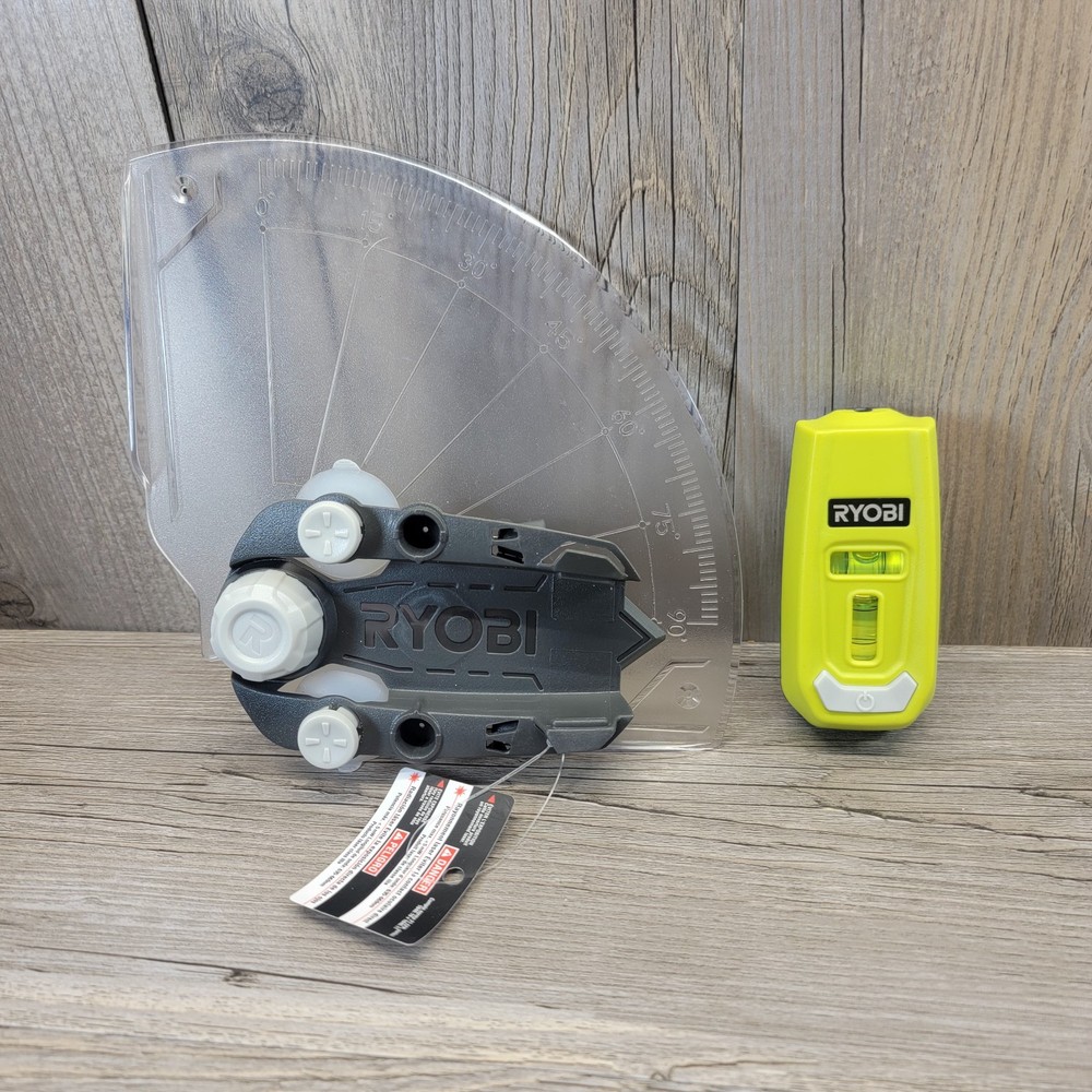 RYOBI Multi Surface Laser Level 2 Vial, 20Ft Horizontal & Vertical Line Laser