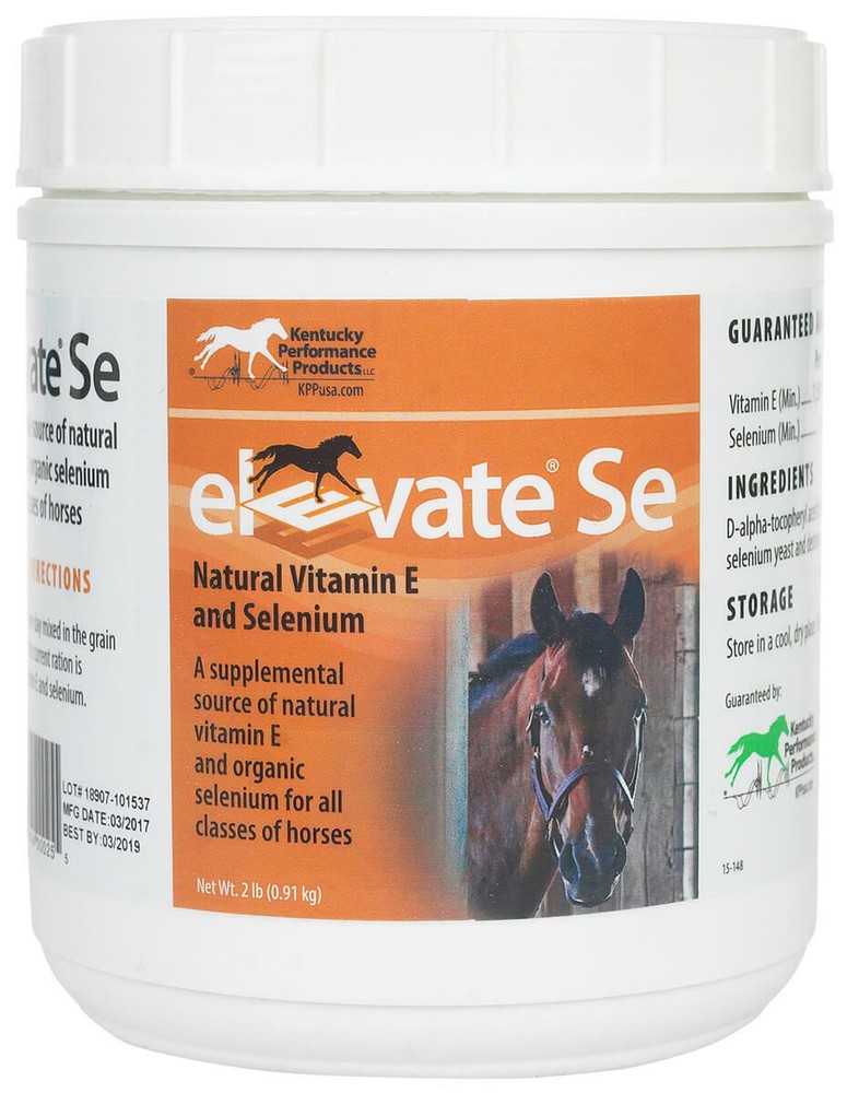 Kentucky Performance Elevate Se, Natural Vitamin E and Selenium Supplement, 2lb