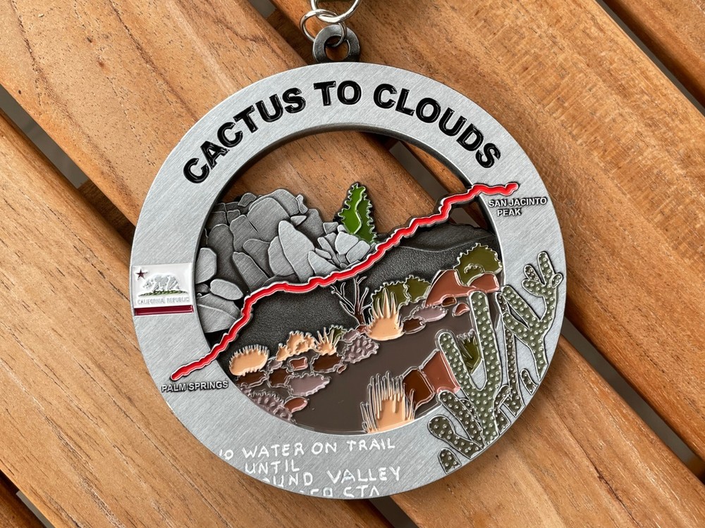 Cactus to Clouds Medal