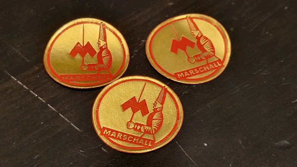 3x Marschall Gramophone phonograph needle Box labels