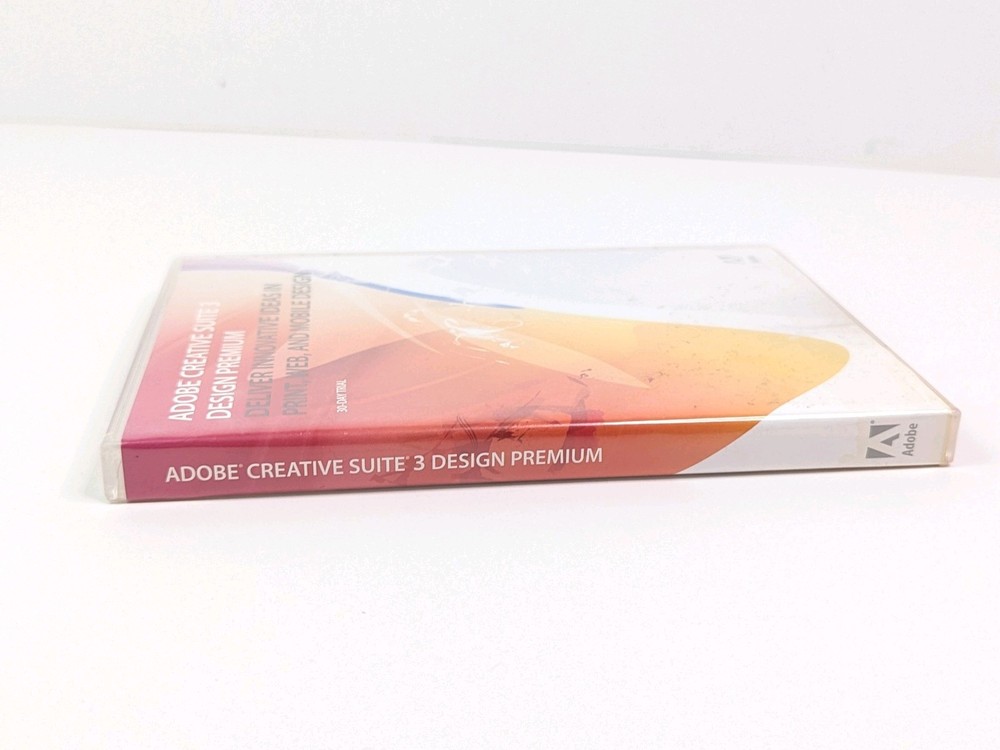 Adobe Creative Suite 3 Design Premium Macintosh/Windows OS 30 Day Trial Untested