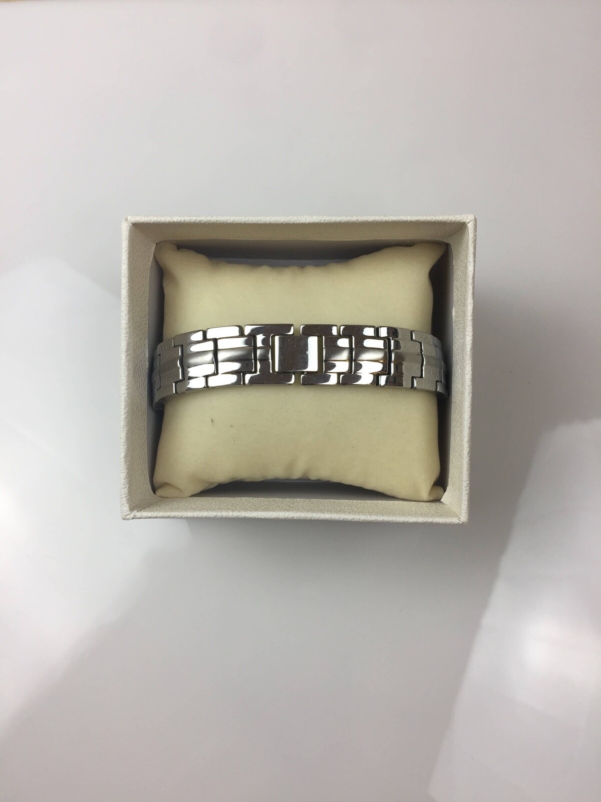 MENS Magnetic Therapy Bracelet 4 Elements Balance Energy Arthritis Pain Relief