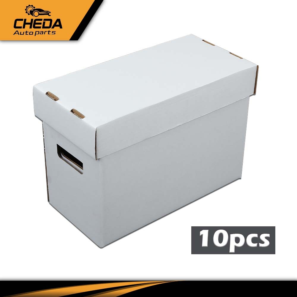 10Pcs Durable Comic Books Storage Boxes Short Holds 150-175 Stackable Archive