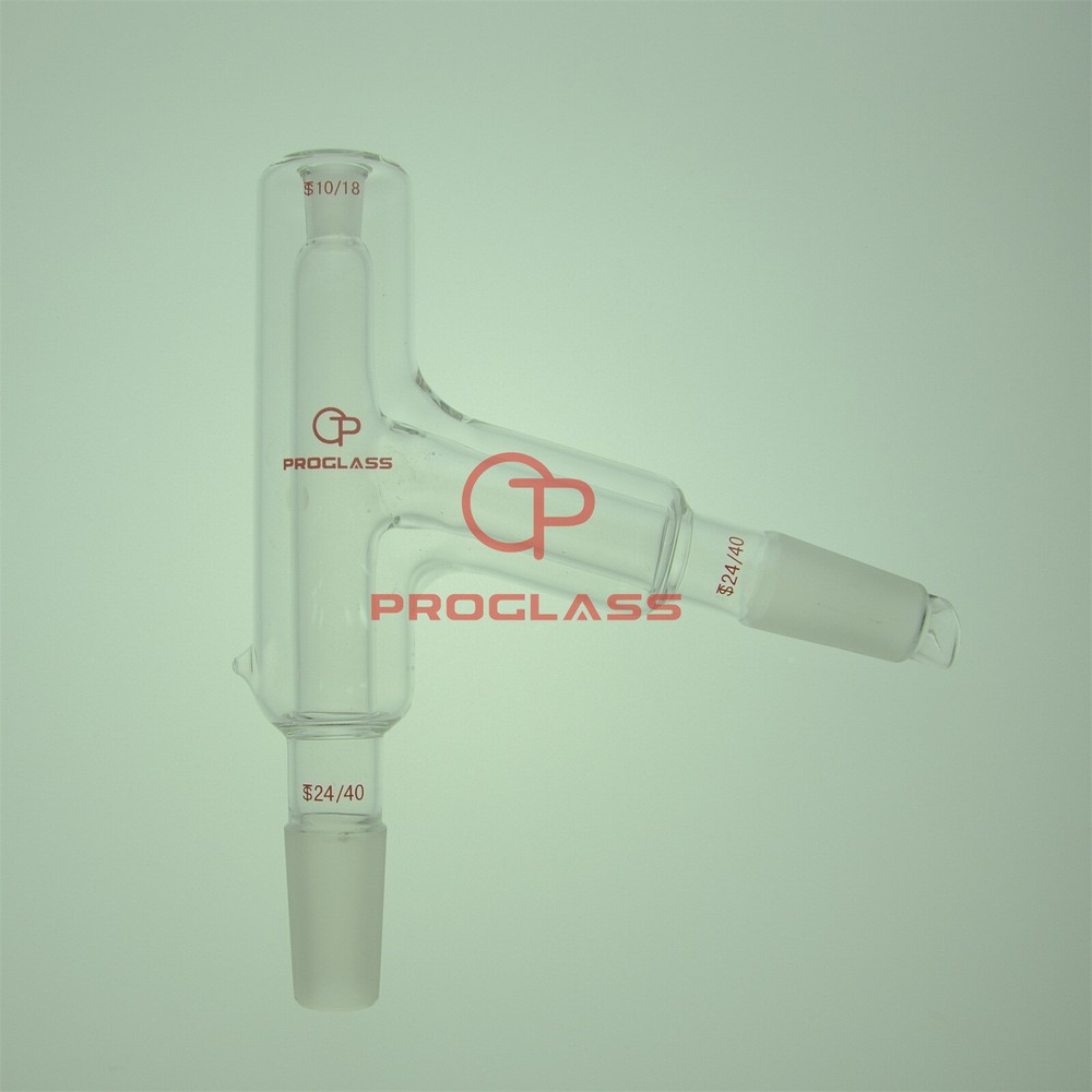 Lab Glass 75° Jacket Distillation Adapter