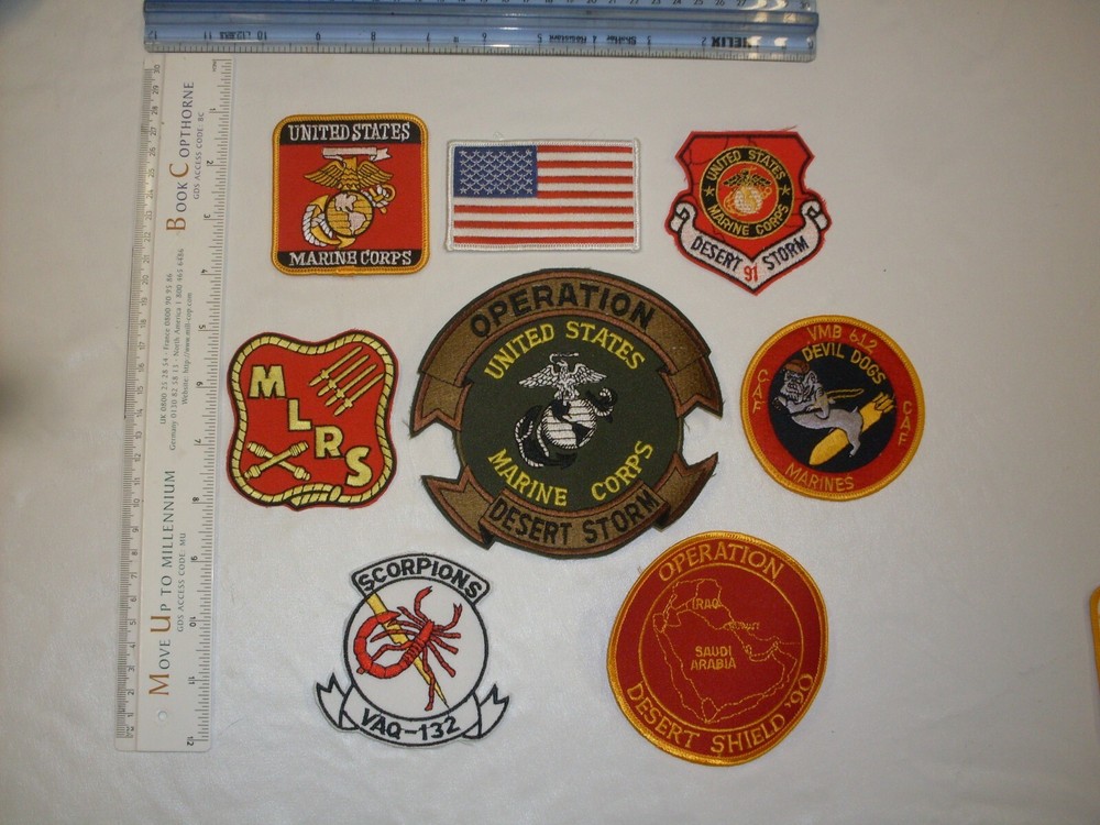 Marines Marine Corps Patches USA Patch embroidery 8  patch  collection