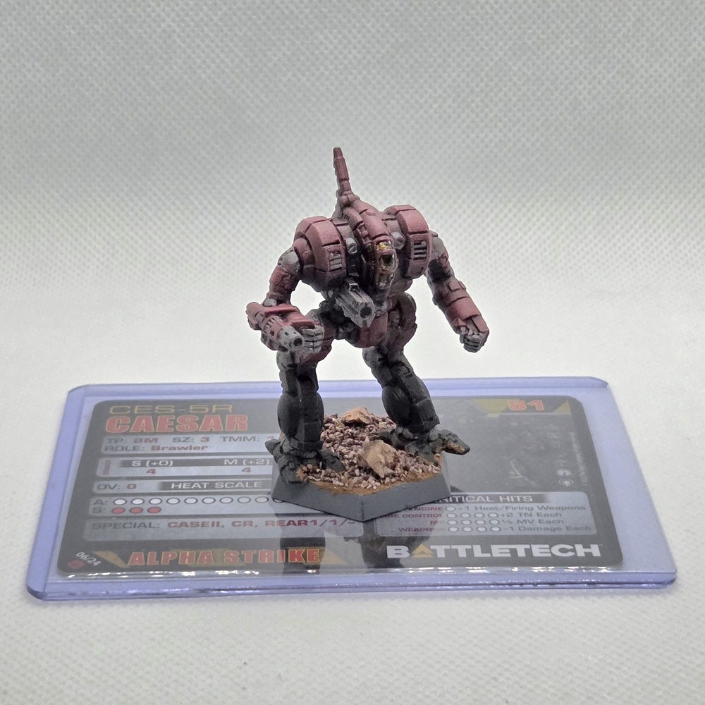 Pro Painted Battletech Kell Hounds Caesar Catalyst Game Labs CGL Figure
