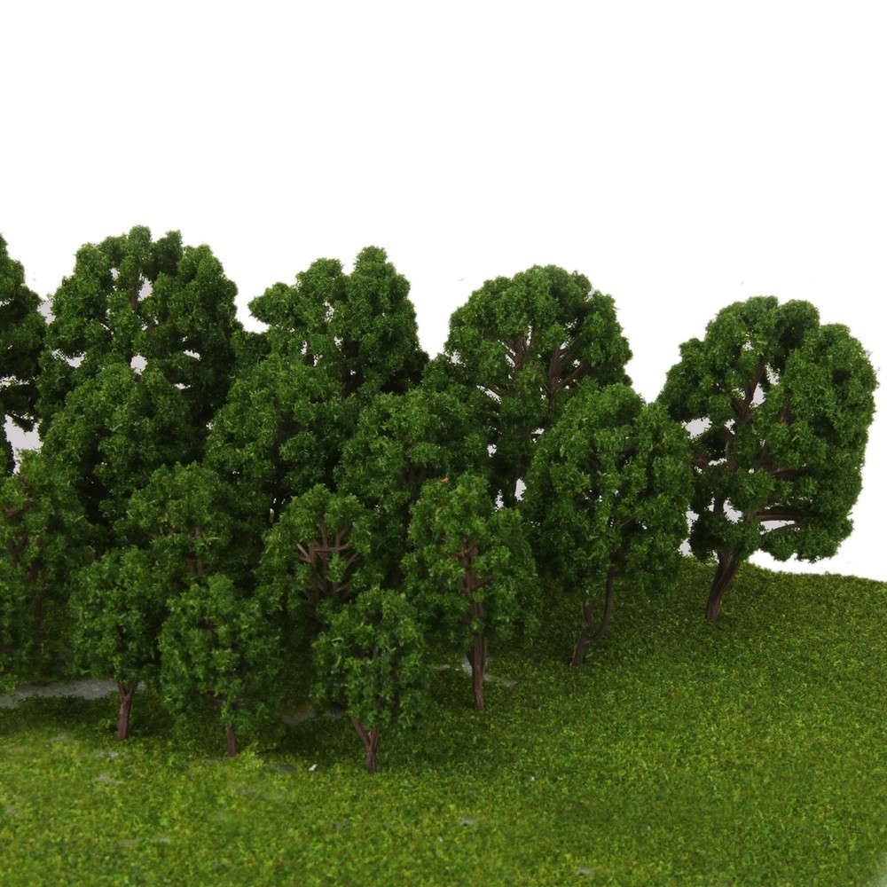 20 Train Layout Model Tree 1:75 HO For Diorama Scenery
