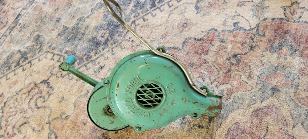 Vintage BUFFALO FORGE CO. "BUFCO" Blacksmith Forge Blower