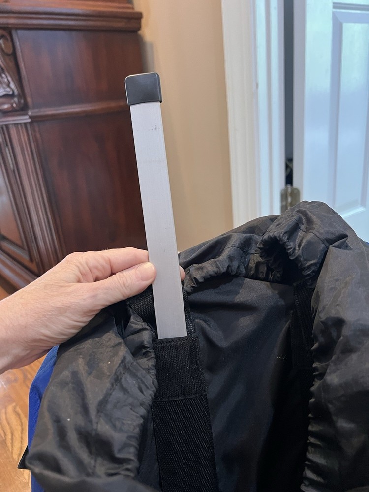 CUSCUS Adjustable Hiking Camping Backpack Internal Frame Blue Black Discovery 60