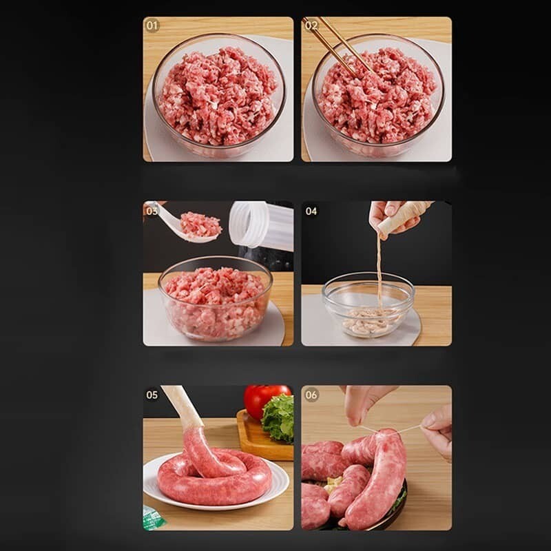 Sausage Stuffer Sausage Maker Meat Filler Syringe Homemade Filling Machine