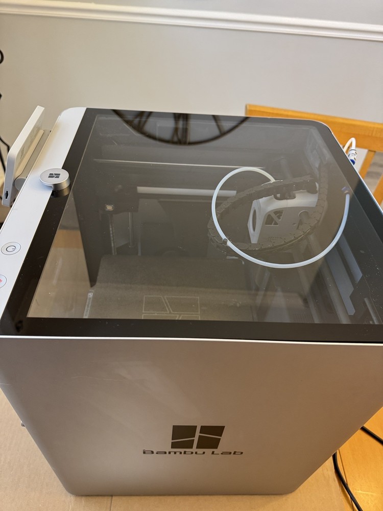 Bambu Lab X1-Carbon (X1C) 3-D Printer. Excellent Condition. Huge Extras!