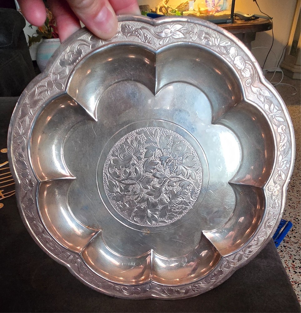 Chinese plate yuan dynasty by gorham for horizon