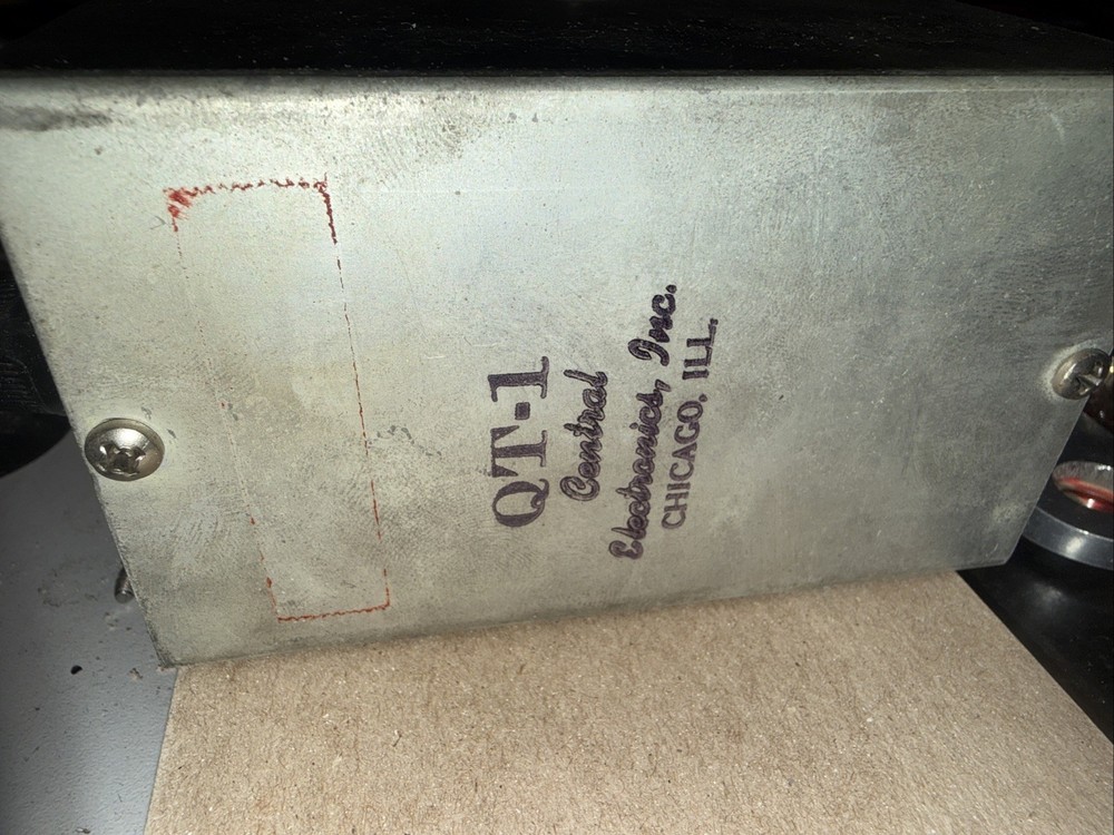 Central Electronics QT1 Voice Control Anti Trip Unit Working Pulled From My Rig