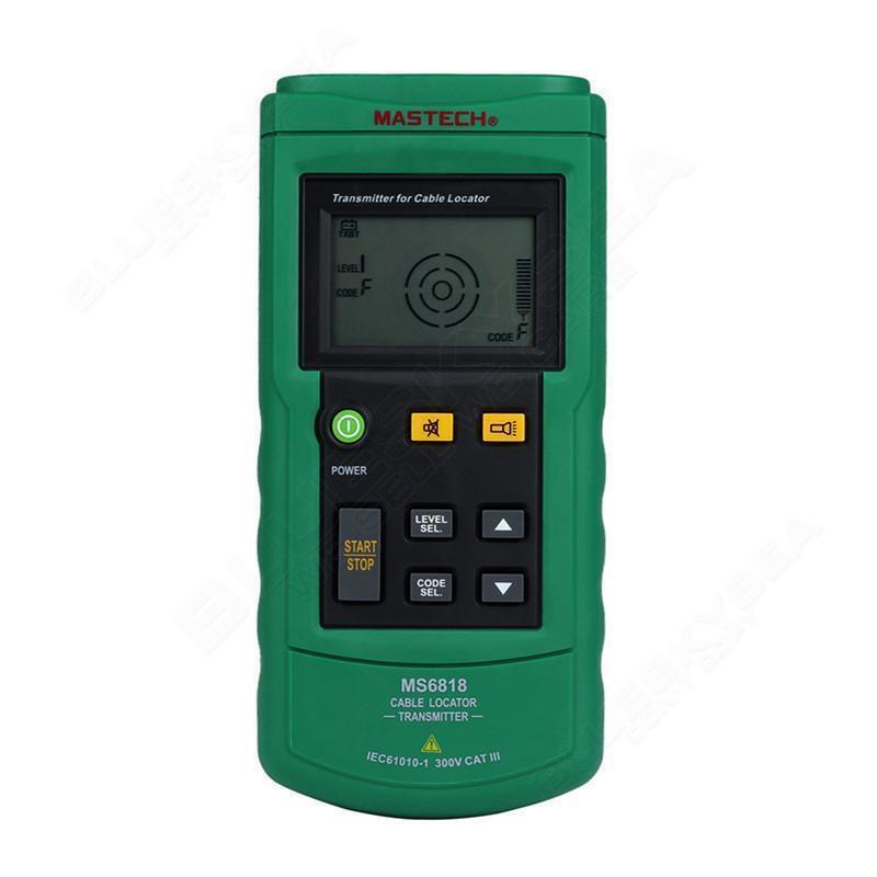 For MS6818 Wire Cable Metal Pipe Portable Locator Detector Tester Line Tracker