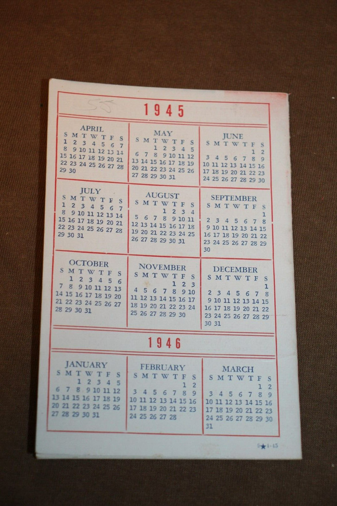 Original WW2 U.S. Homefront Booklet "For Members in the Armed Forces in NYC"