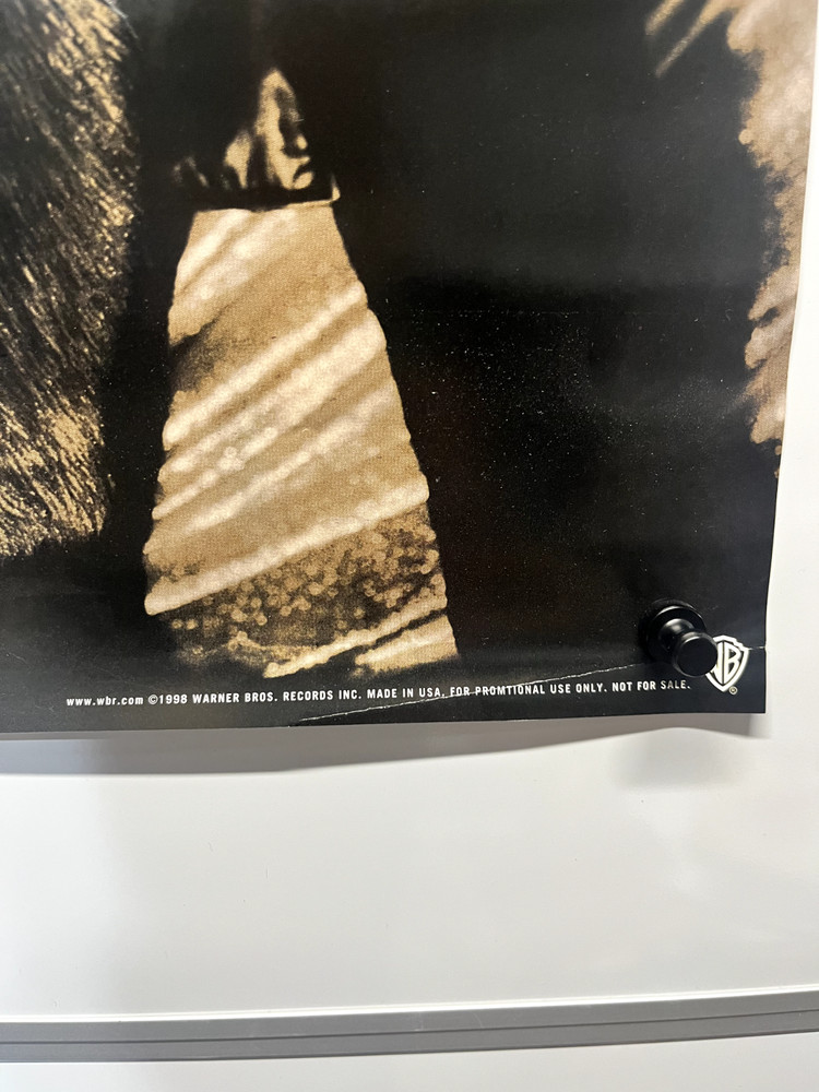 Poster: Van Halen 3 (1998): original CD LP album promo (B)