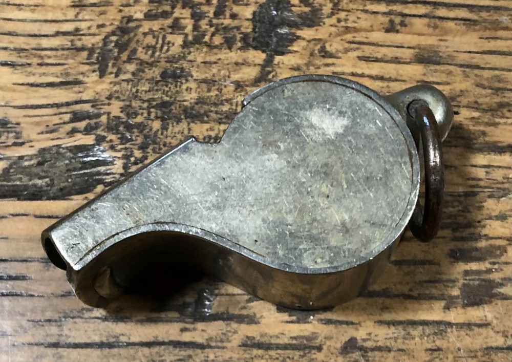 Genuine Vintage 1940 Escargot Whistle J.Hudson & Co Birmingham WW2 issue