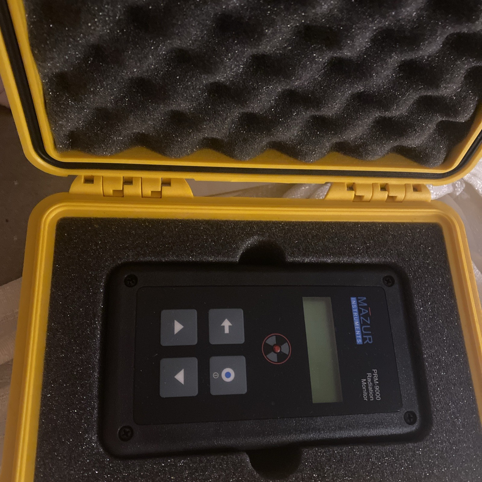 PRM-9000 geiger counter/nuclear radiation detector , Mazur instruments