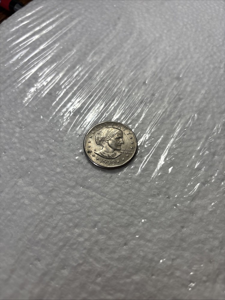 1979 D Mint Mark Susan B Anthony Dollar Coin Circulated