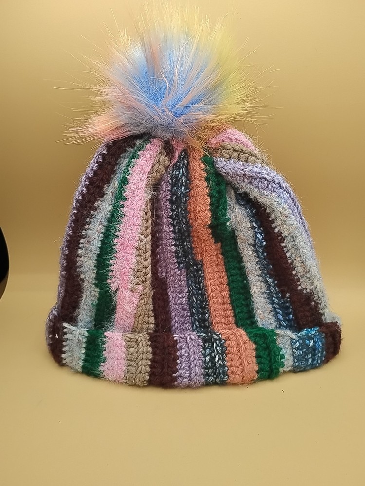 Crocheted Handmade Hat Women's Kids