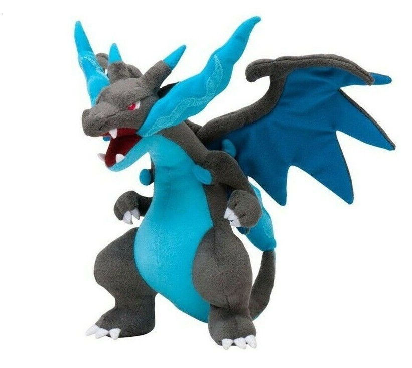 Pokemon Mega Charizard X Y Plush Toy 9 Inch