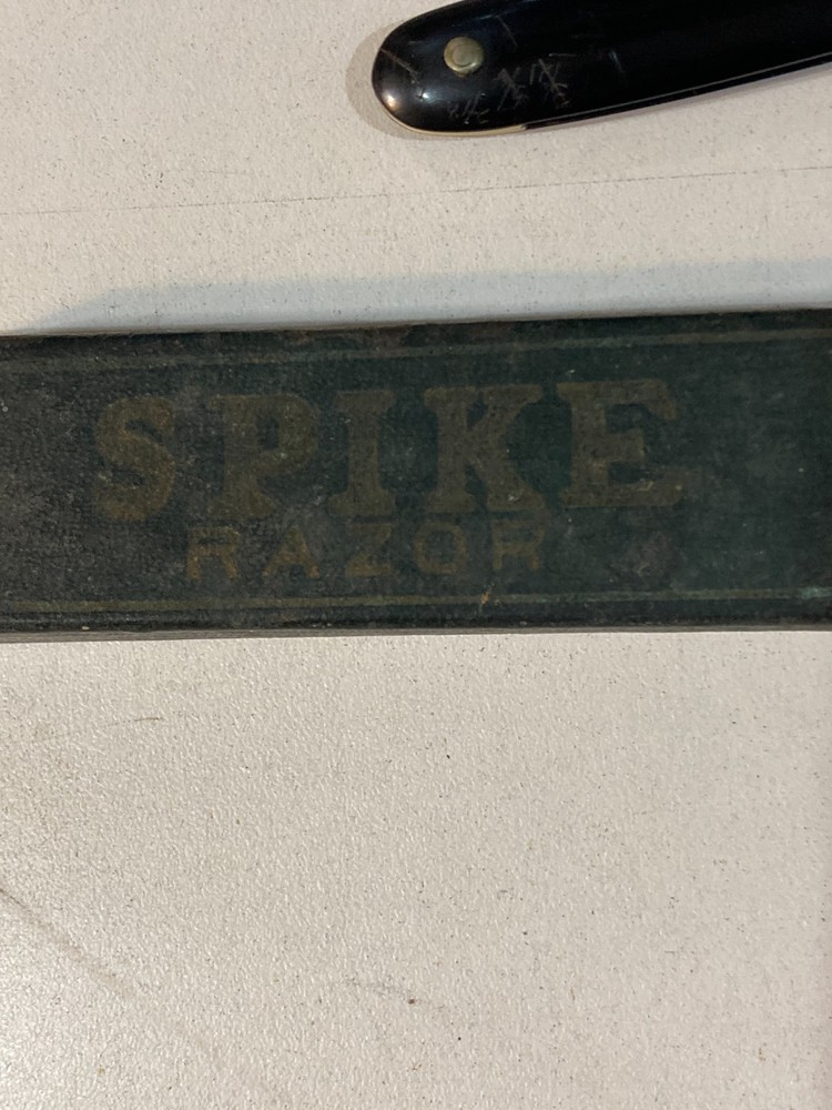Old Straight Razor Ran-Tan Ka-rus Red Devil Circa 1890s - 1920s