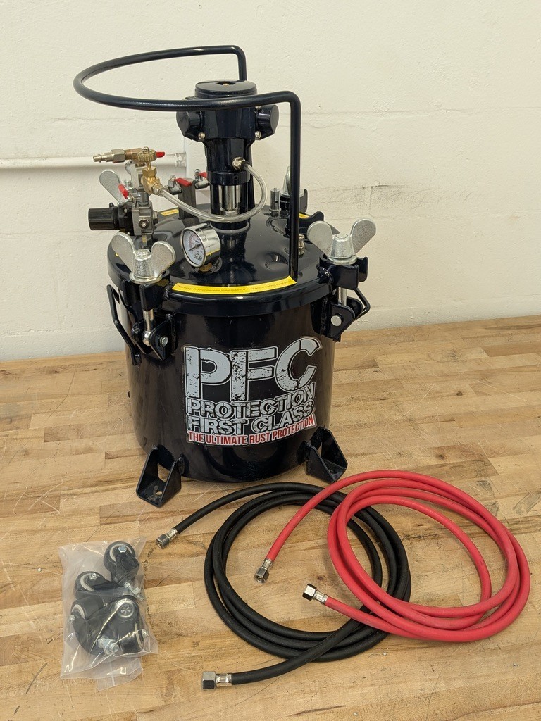 Berkebile 2+2 Pressure Pot System 5 Gal. Tank 90 PSI Max. BPFC-PROSYS5