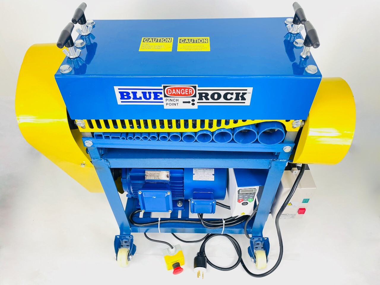 BLUEROCK ® Model 945-VS Variable Speed Wire Stripping Machine Copper Stripper