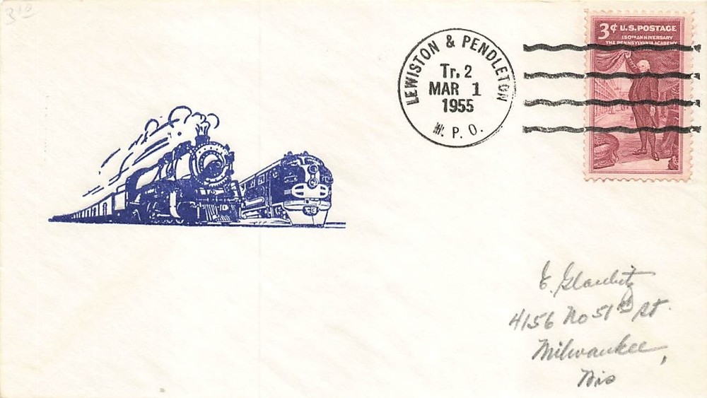 LEWISTON & PENDLETON R.P.O. TRAINS