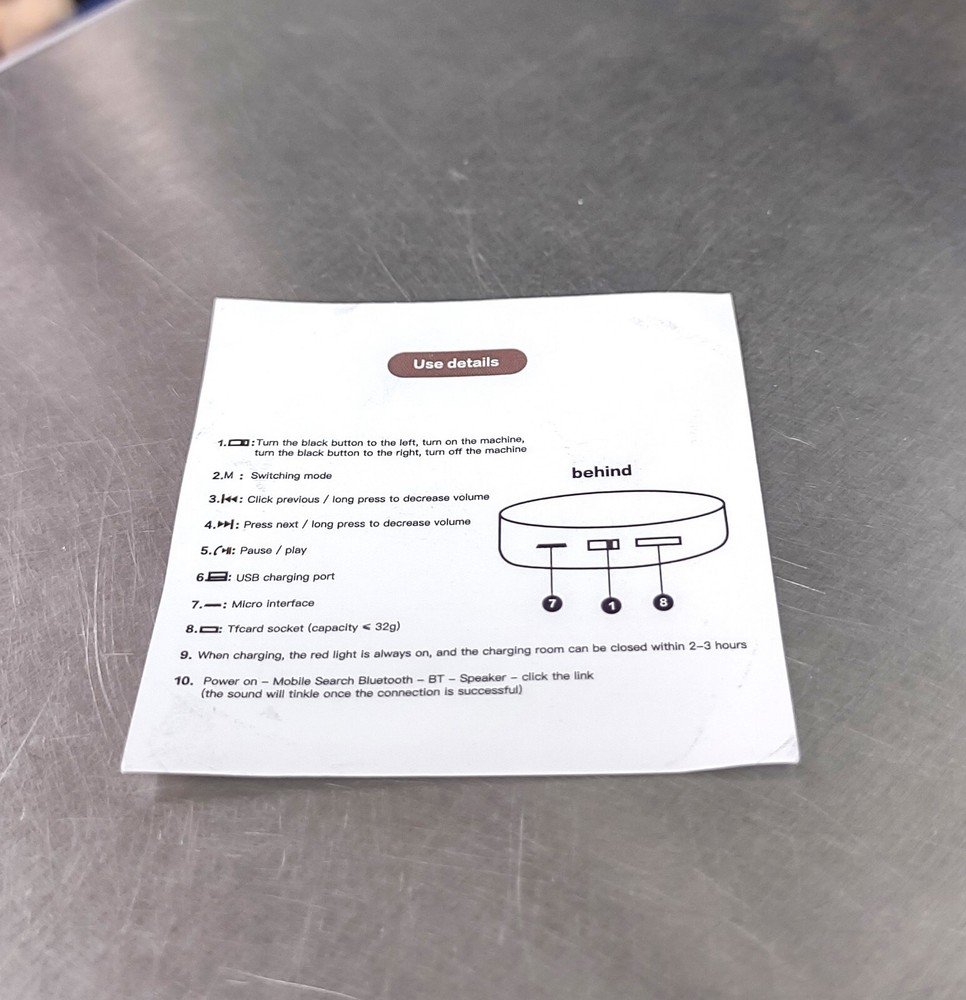 US Army Mini Bluetooth Speaker