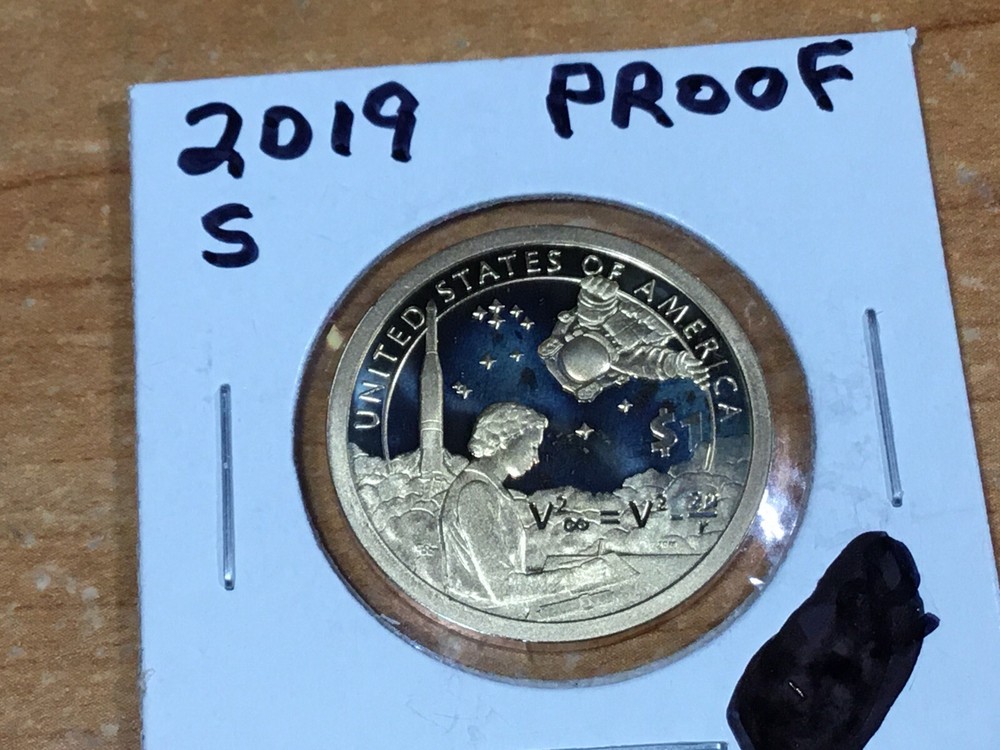 2019 S Indian Space Program Series Native American Proof Dollars  112721 45