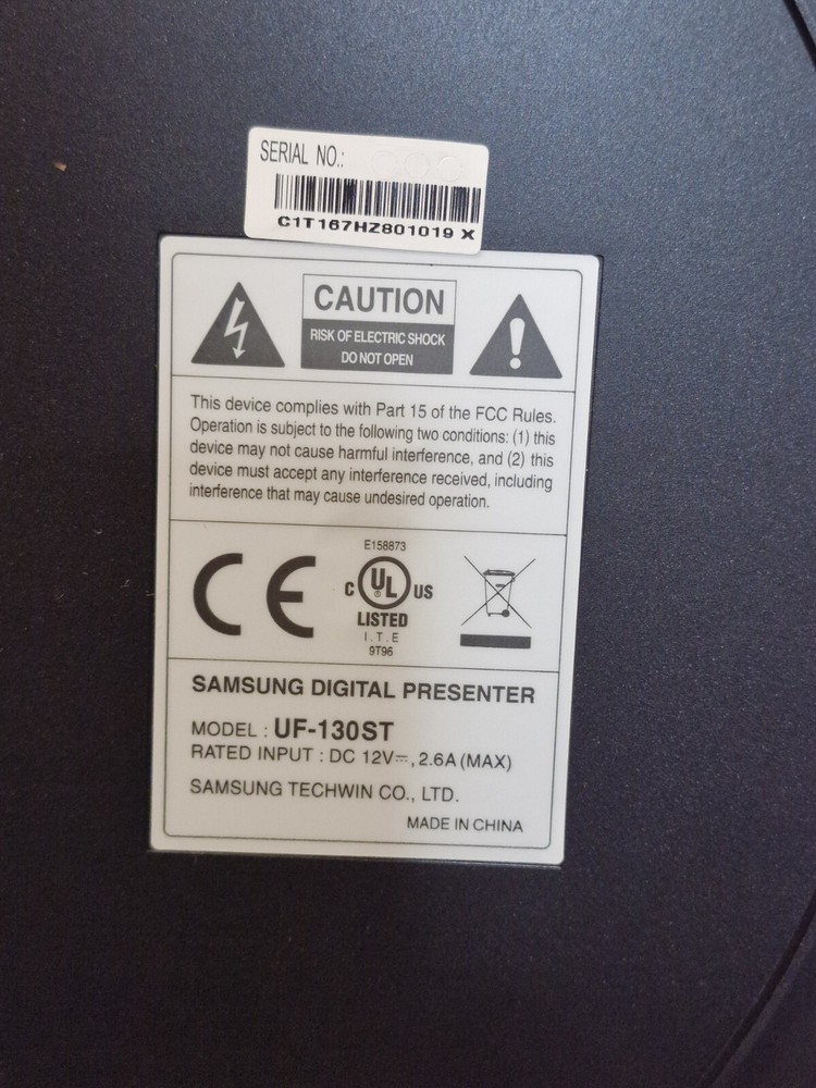 Samsung UF-130ST Digital Presenter