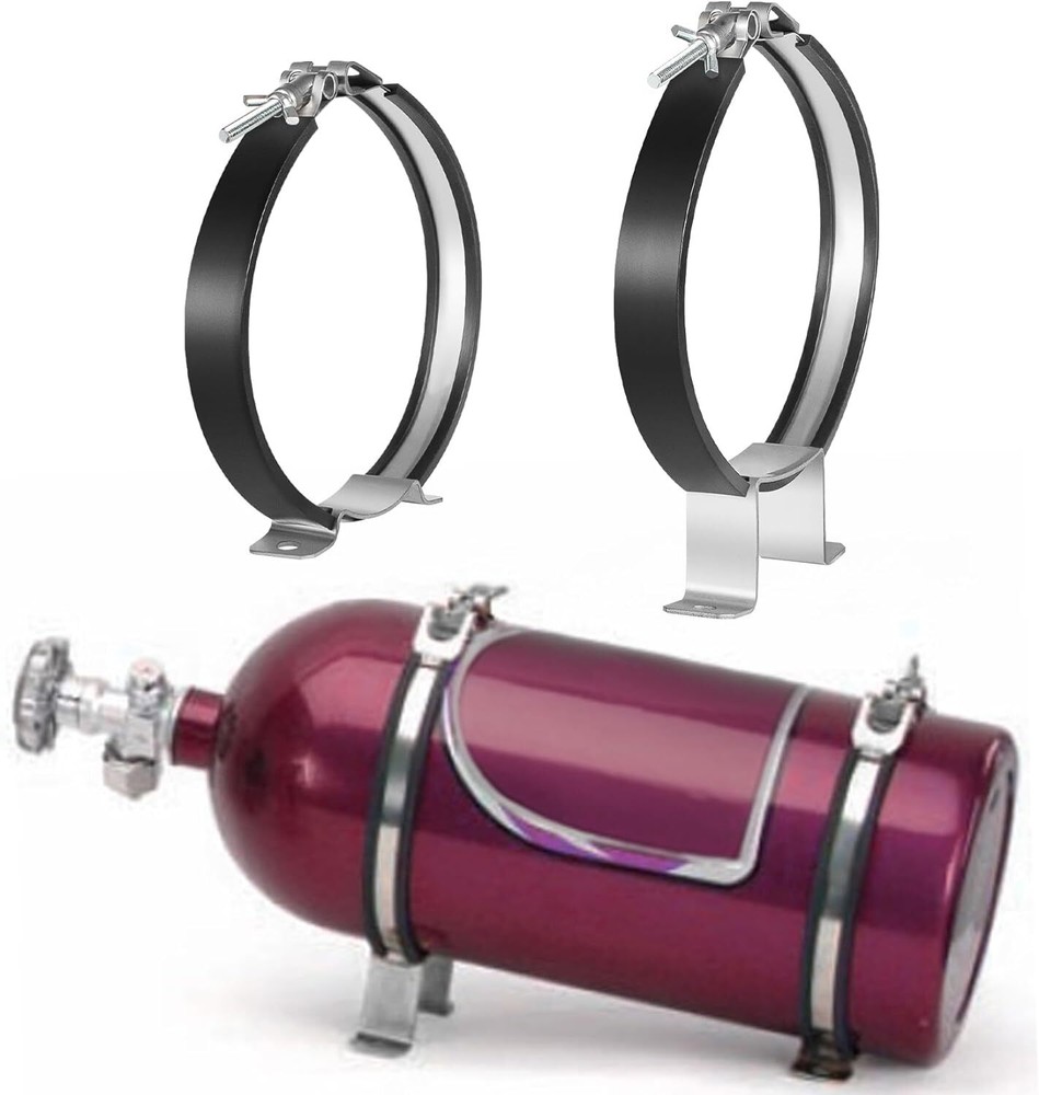 82013 Nitrous Oxide Padded Adjustable Quick Release 10-15 lb Bottle Bracket Kit