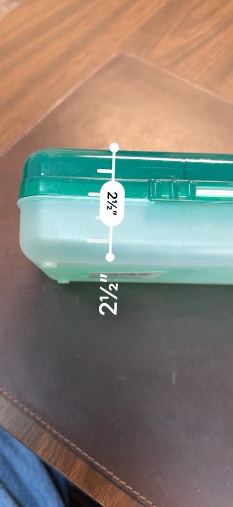 SpaceMaker 8.5x5.5x2.5 | Eldon Office | Green Storage Box Organizer Pencil Case