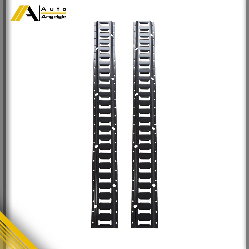 For Cargo Trailers Power Coated E-Tracks 2 Pack 4' E Tie Down Rail Kit