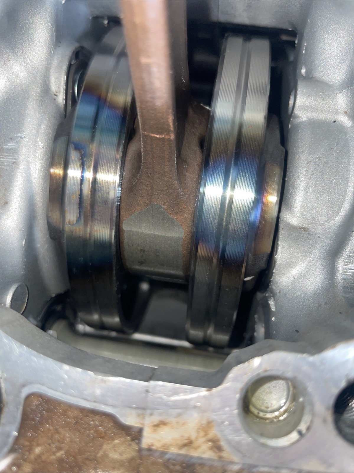 2009 07-09 YZ250F YZ 250F Engine Crankcase Set Crankshaft Transmission Cases