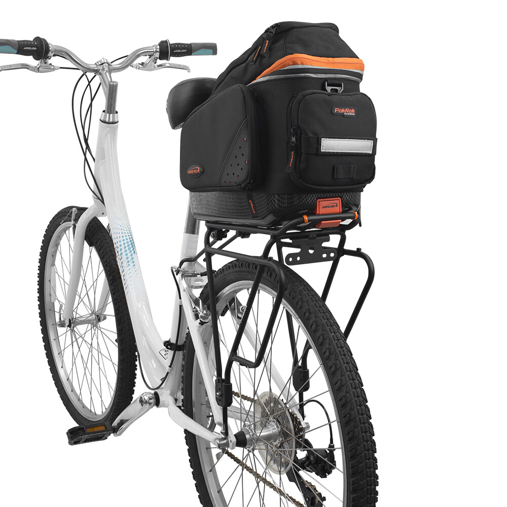 Ibera Bike Rear Touring Rack Non-Disc Brake Mount MTB Luggage Carrier 26"-29"