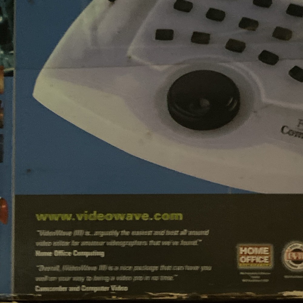 Vintage VIDEOWAVE COMMANDPOST PC & Web Video Editor Version 4.0/NEW/Unused