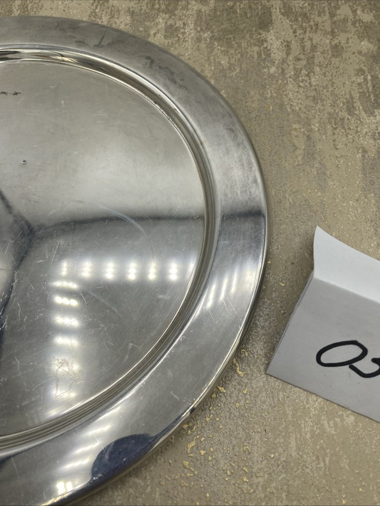 Vintage 1970s Silverplate by Boardman Server Small Dish 8”