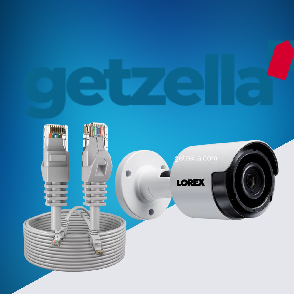 Lorex LKB353A 4K Wired IP Security Camera 100ft Cable