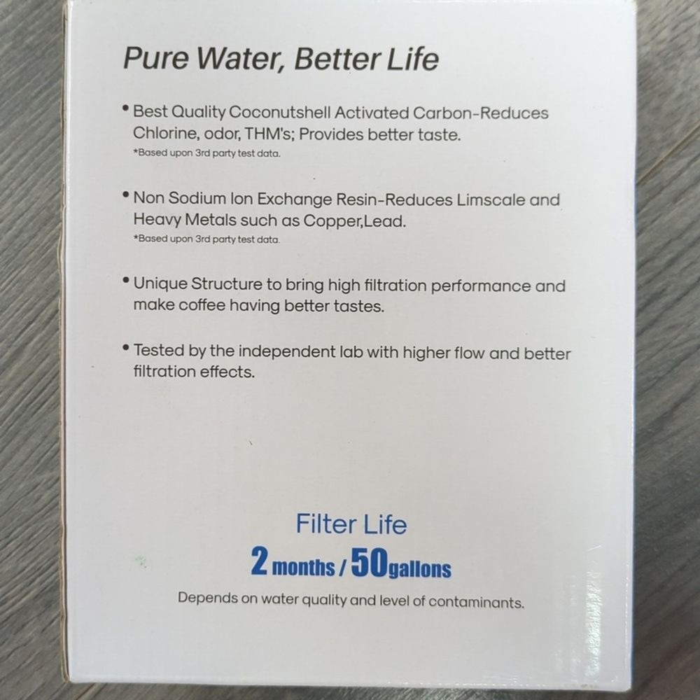 ICEPURE Coffee Machine Water Filter 3-Pack CMF001