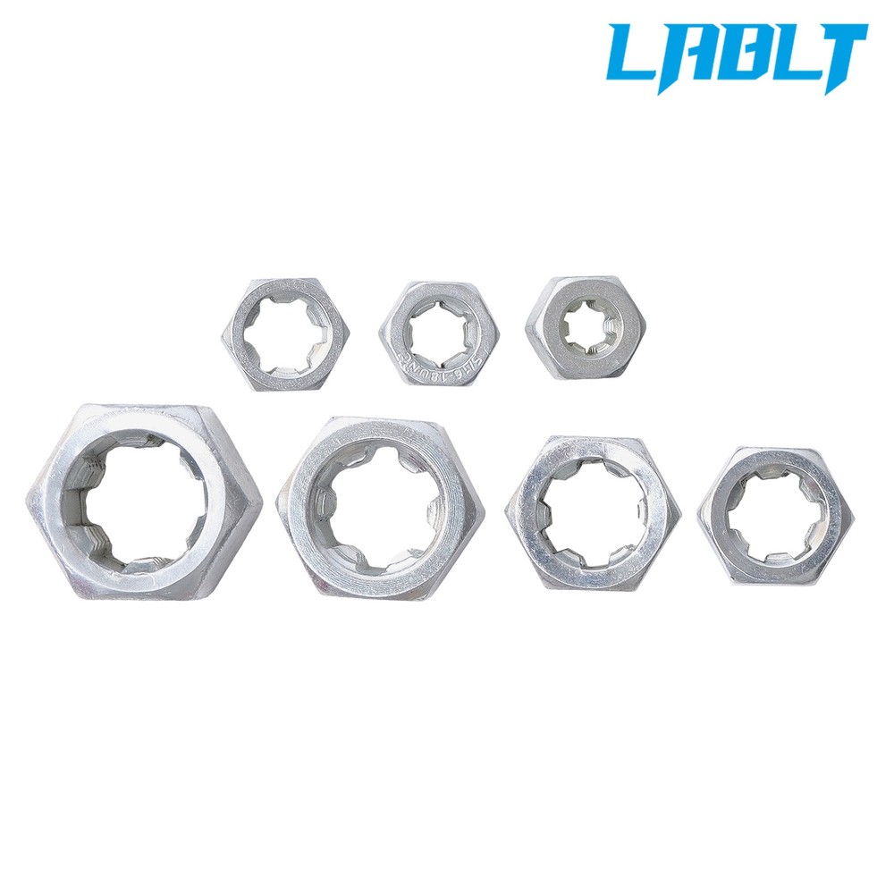 49PCS Thread Chaser Set UNC UNF Metric Thread Restorer Tool Rethreading Kit