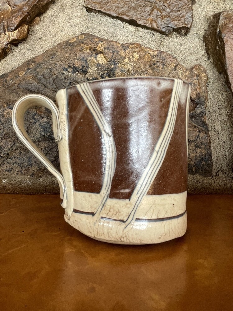 Mint Allan Kluber Studio Pottery Handmade Mug Nceca