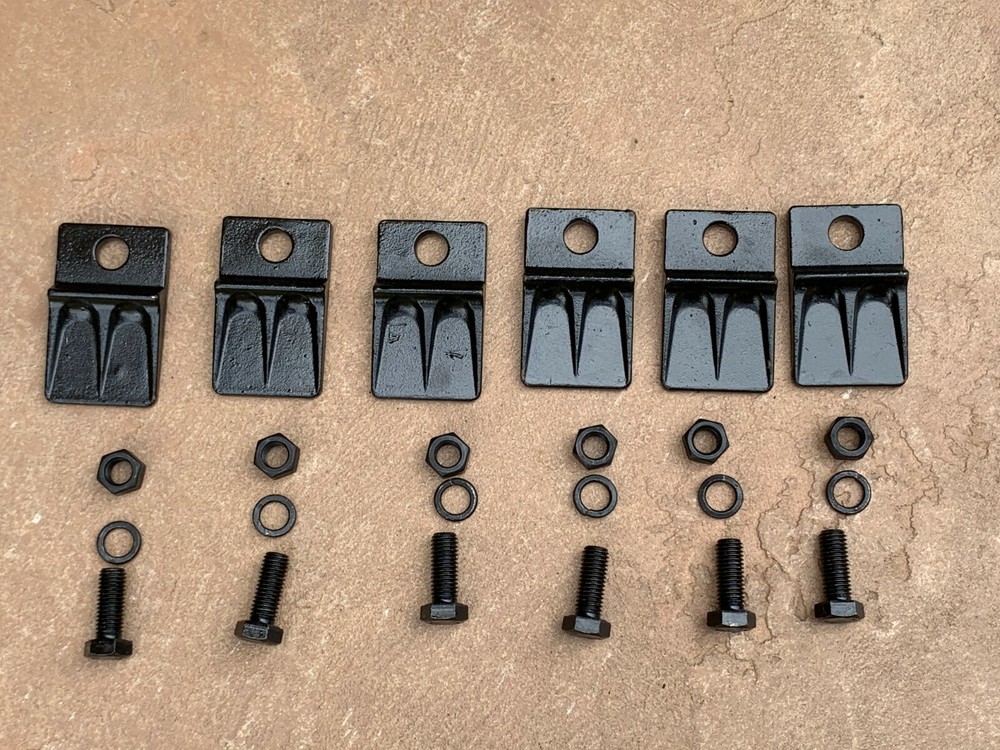 6 pcs Post Hole Digger Auger Cutting Edge, Blade, Knife