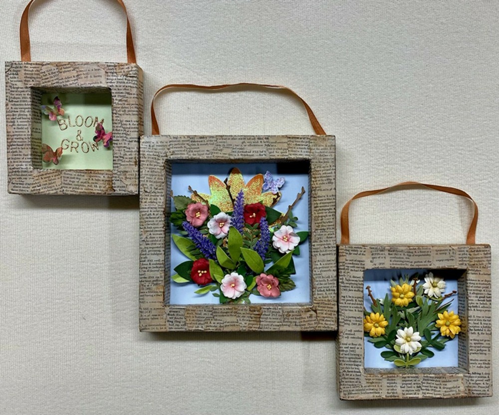Sizzix Thinlits 7pc Shadow Box Frames #1 #665938 Retail $19.99 by Eileen Hull