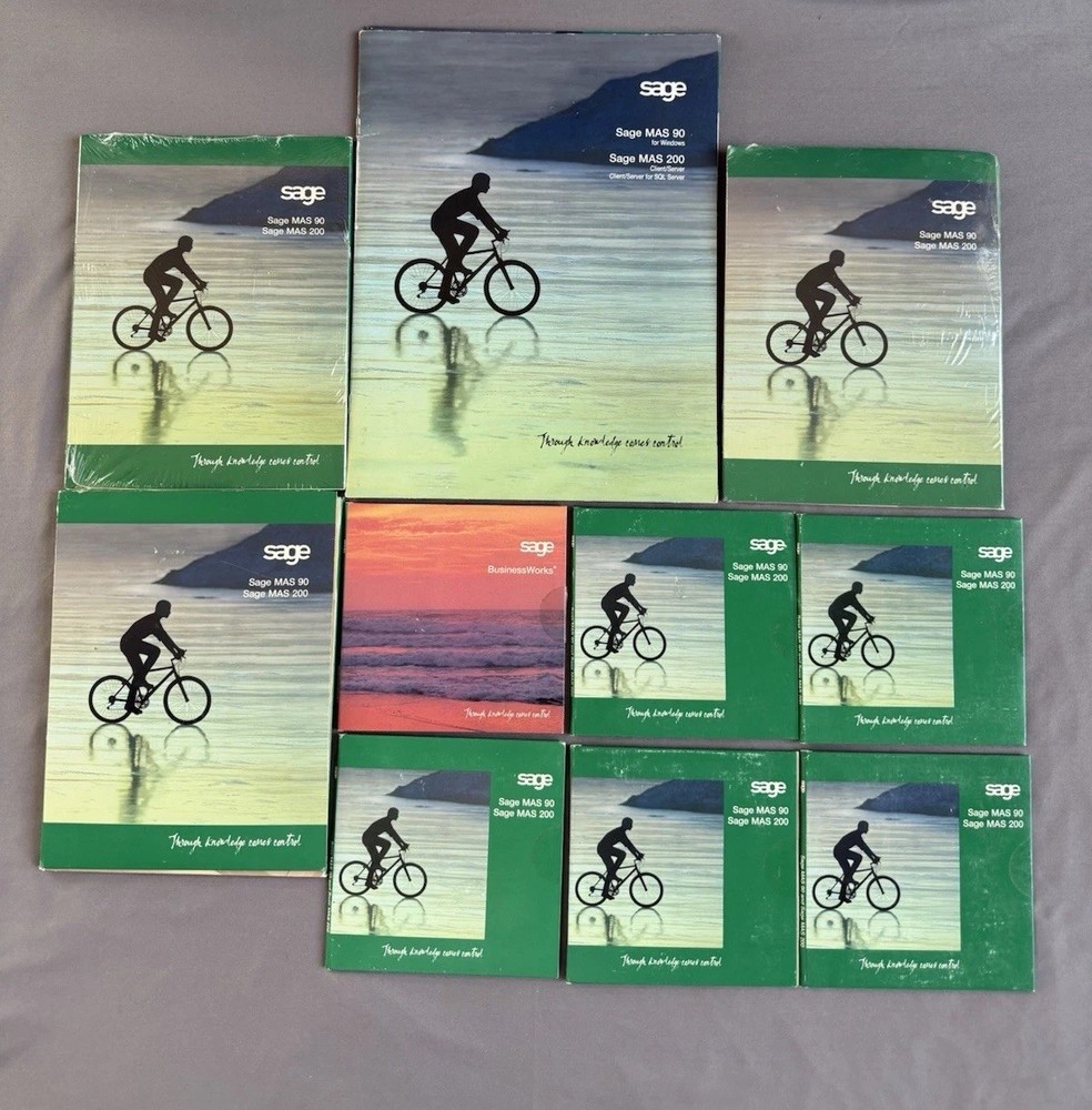 Sage MAS90 (Windows), MAS200 (Client/Server & SQL Server) New Sealed. ? Key Code