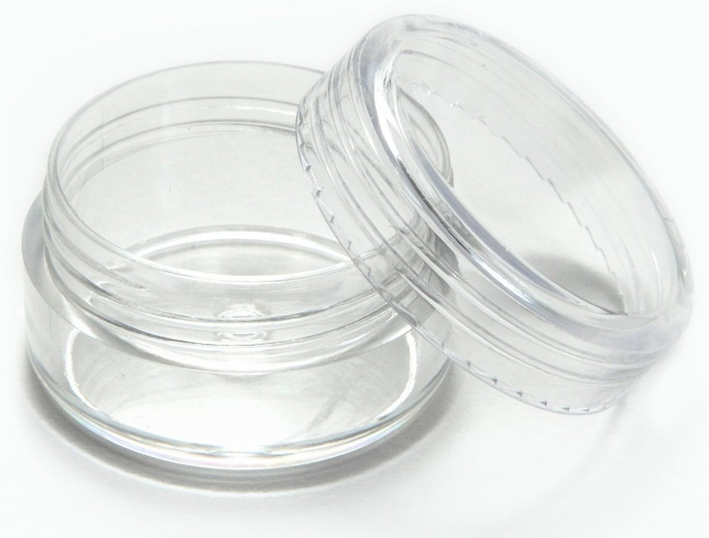 50-Pack Clear 5g Cosmetic Sample Jars